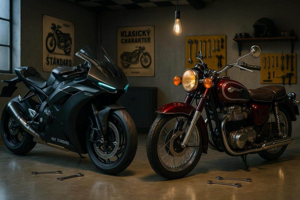 Výmena smeroviek motocykla
